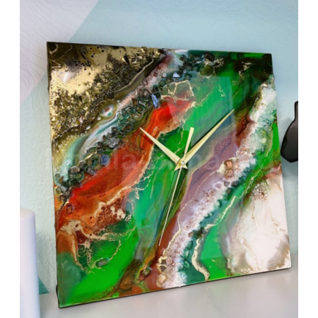 Часы из эпоксидной смолы А-6